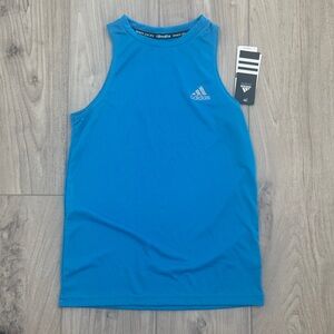 NWT ADIDAS ATHLETIC SLEEVELESS TANK SHIRT SMALL 8 Boys
